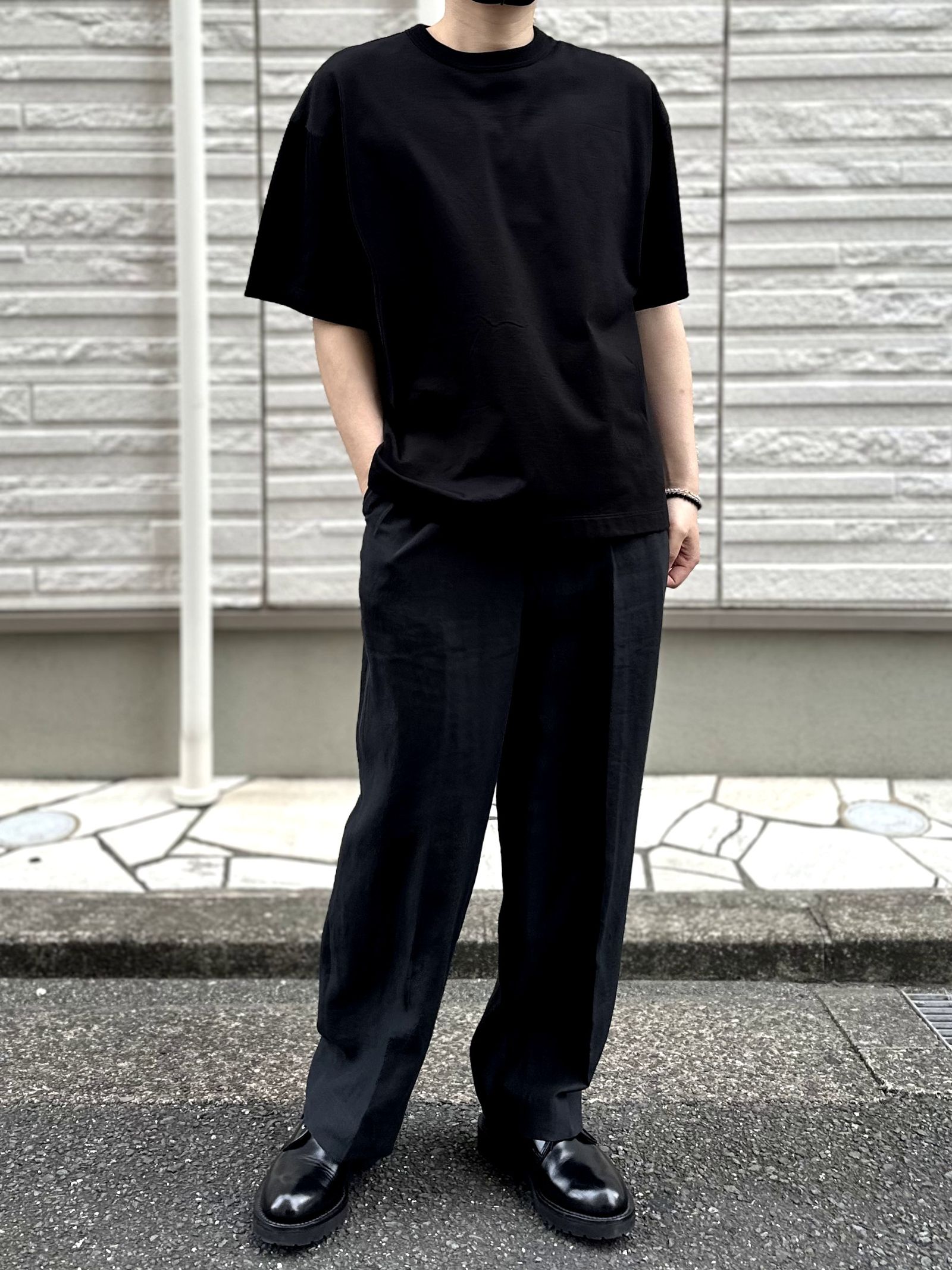 【匿名配送】マーカウェア ヘンプ細布 / バケットハット ブラック MARKAWARE | HEMP SHIRTING BUCKET HAT and more | laid-back