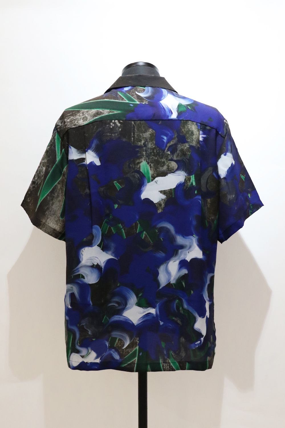 RAINMAKER - OPEN COLLAR S/S SHIRT / 燕子花図 オープンカラー ショートスリーブ シャツ | laid-back