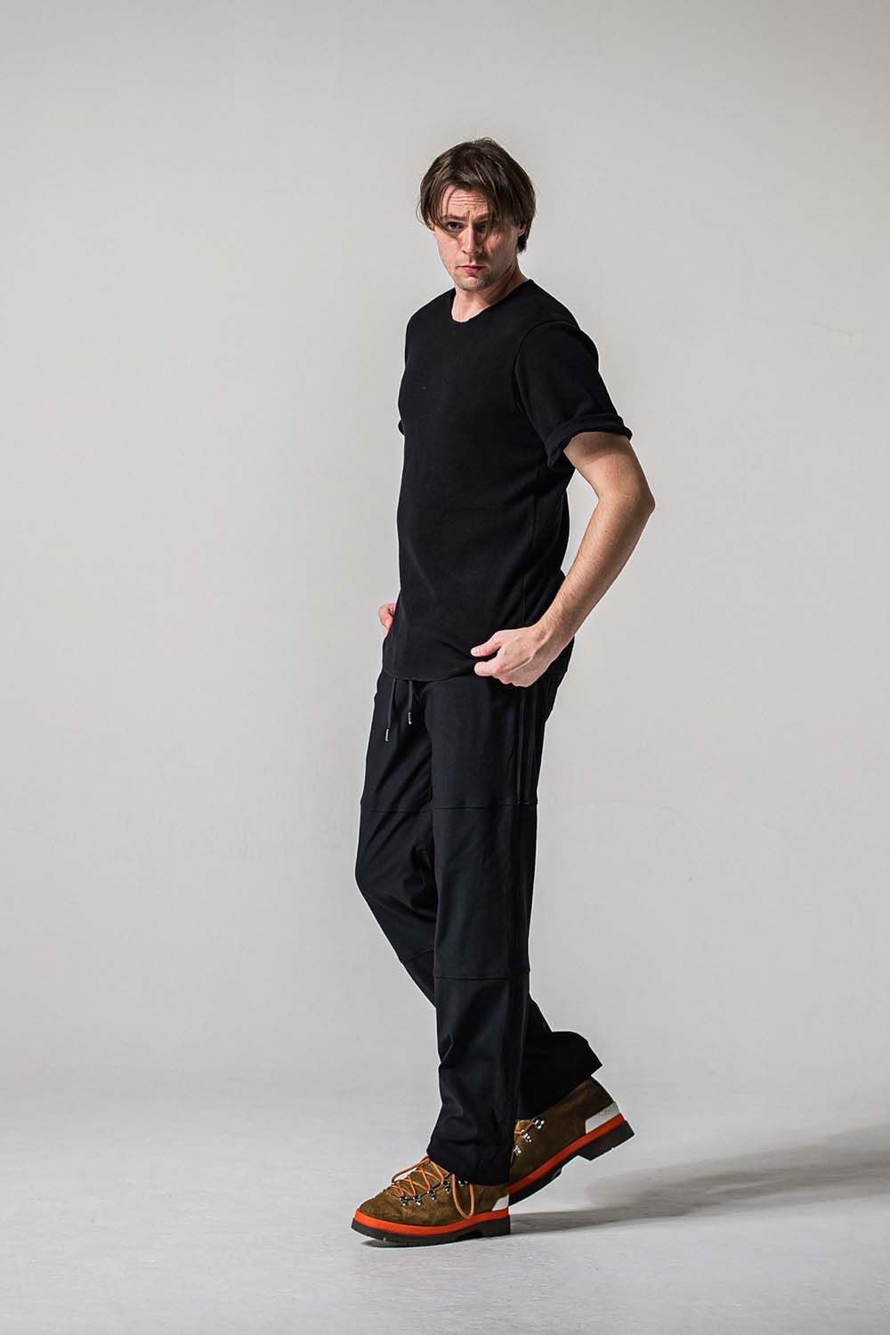 JOHNSON LINE NYLON WIDE PT / ジョンソン ナイロン ラインワイドパンツ