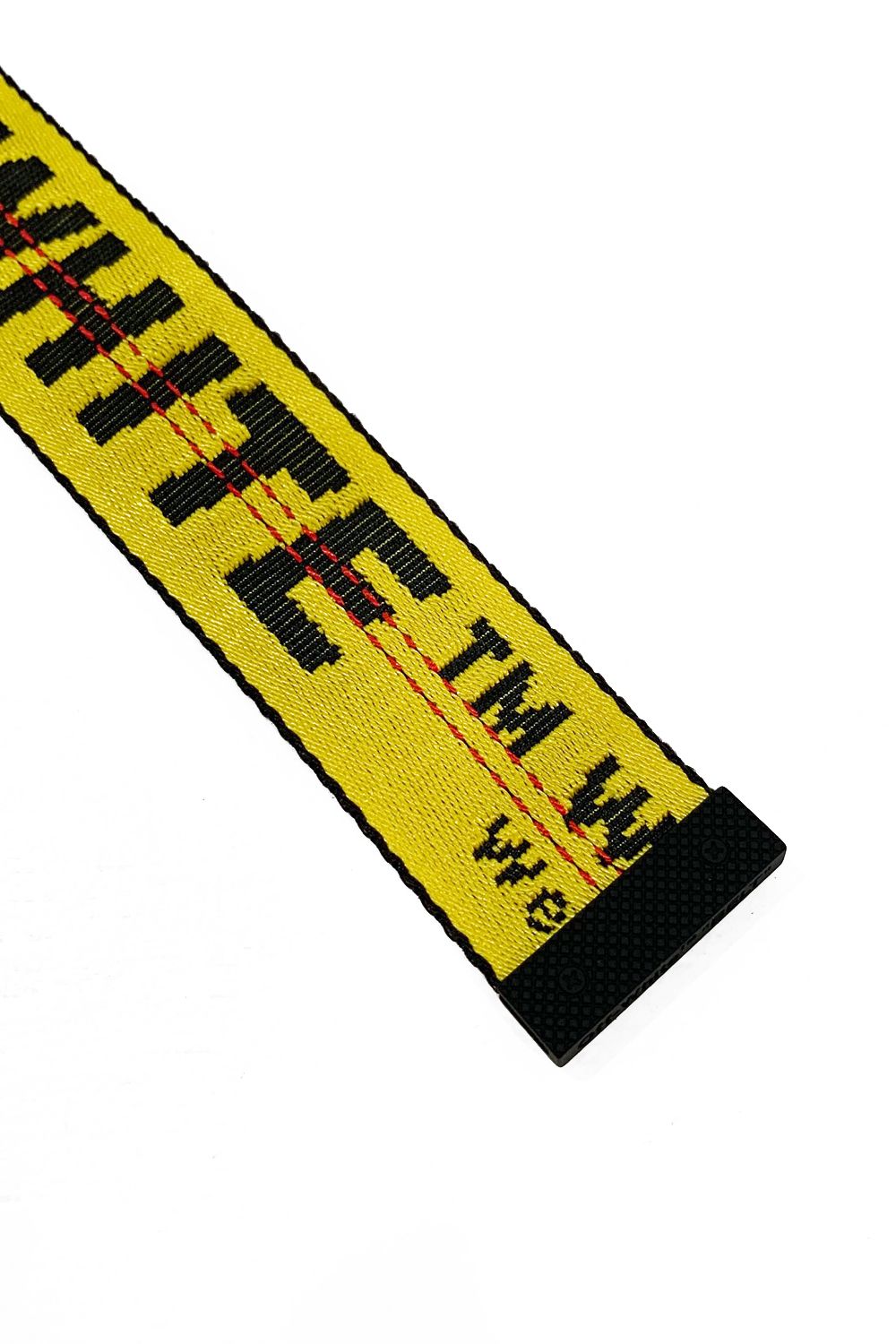 ★セール【Off-White】ハイブリッド インダストリアル ベルト オフホワイト インダストリアル ベルト イエロー/ブラック