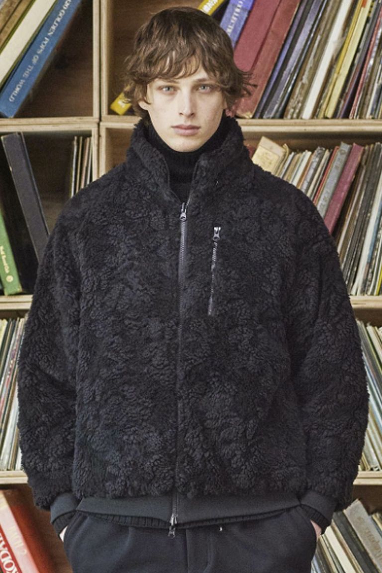 junhashimotoの新作アイテム、B11 REVERSIBLE BOA BLOUSON