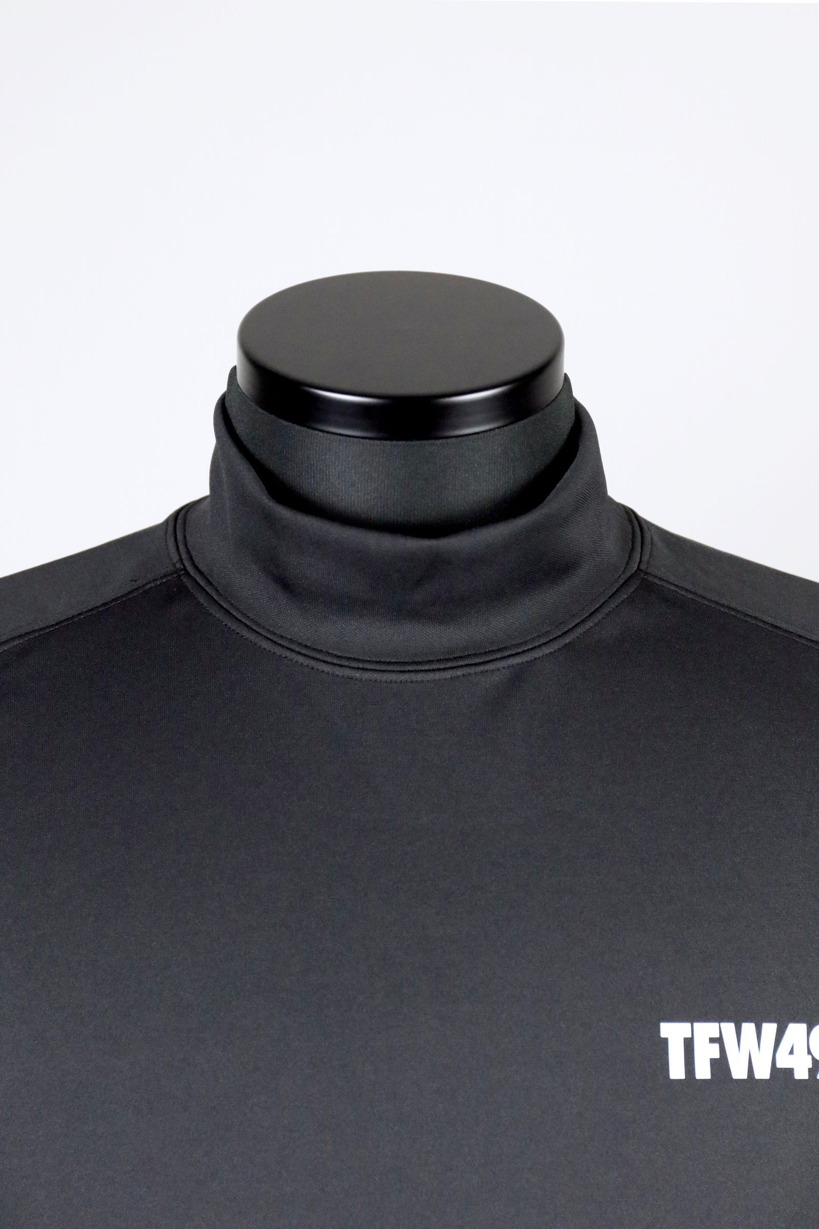 SIDE MESH MOCKNECK T / サイド メッシュ モックネック ティー