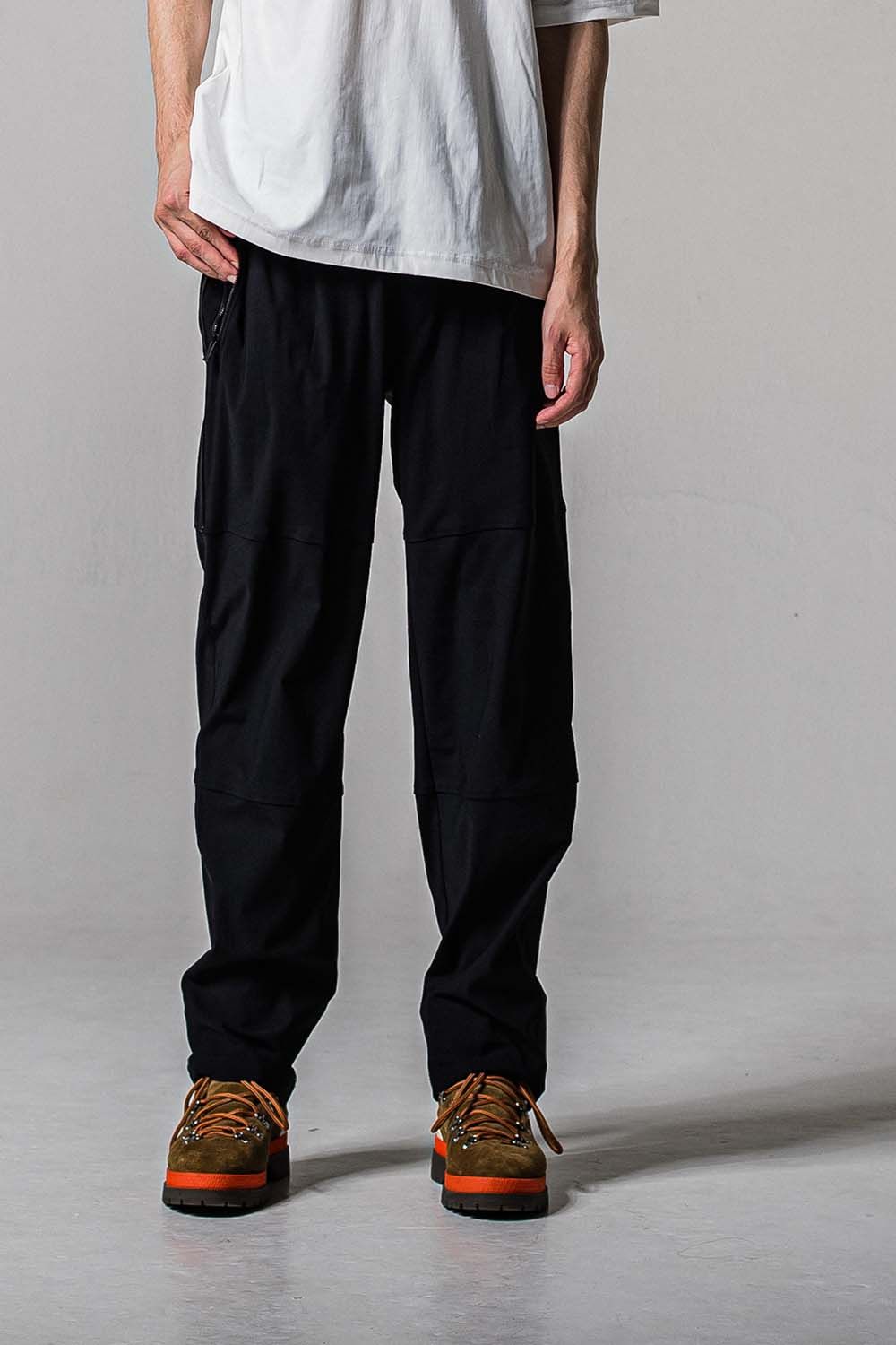 JOHNSON LINE NYLON WIDE PT / ジョンソン ナイロン ラインワイドパンツ