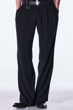 Back Satin Wide Slacks / バックサテン ワイド スラックス