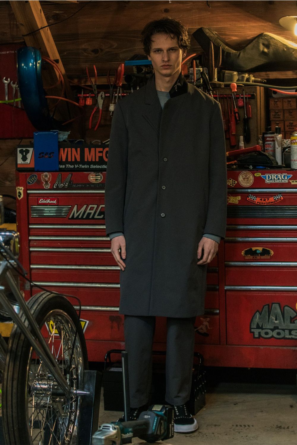 STRETCH COAT CRY / ストレッチ コート / クリスタル