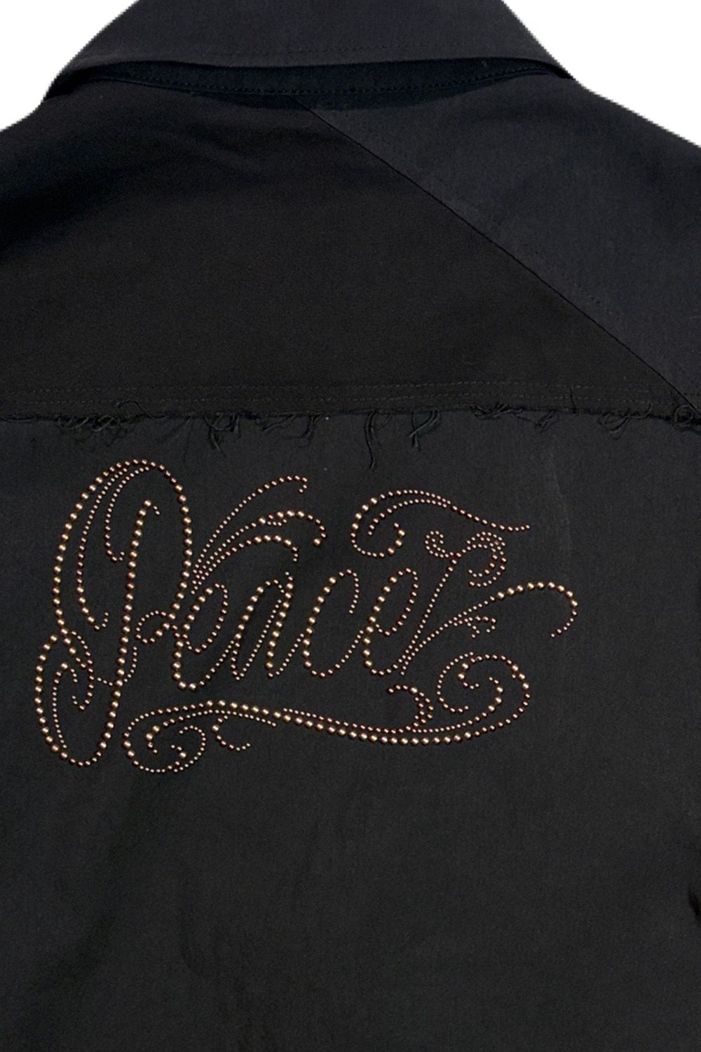 N/C GABA JACKET/Peace / ナイロン コットン  ギャバジン ジャケット Peace METAL HOTFIX