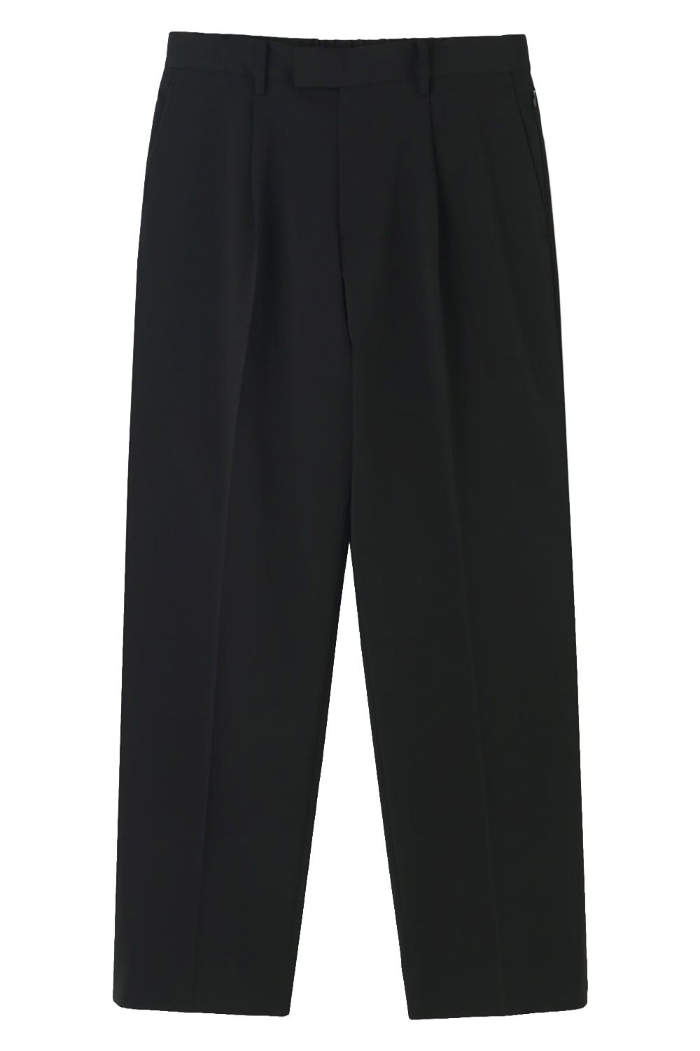 BACK "GOMU" 1 TUCK PANTS  / バック ゴム 1タック パンツ