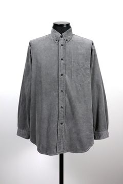ORGANIC COTTON CORDUROY B.D SHIRT / オーガニックコットン コーデュロイ ボタンダウン シャツ
