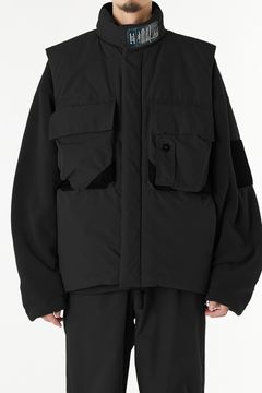 N.HOOLYWOOD TEST PRODUCT EXCHANGE SERVICE PUFFER VEST / エヌハリウッド テストプロダクトエクスチェンジサービス パファーベスト