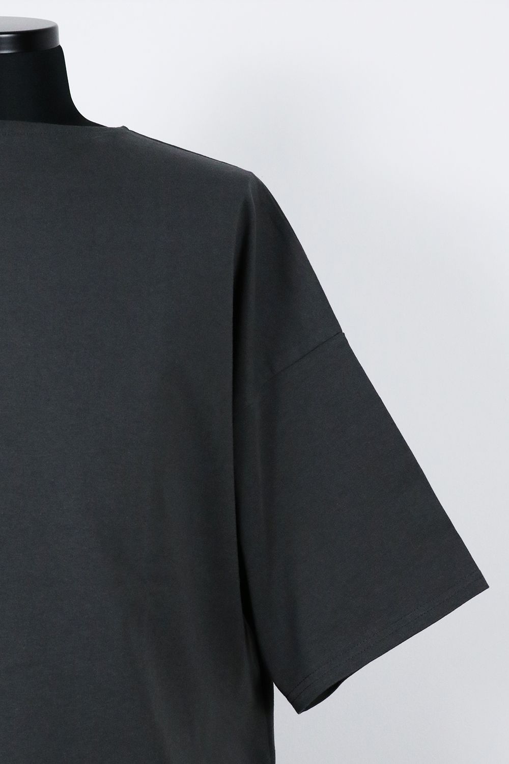 30//1 ORGANIC COTTON KNIT BASQUE SHIRT S/S / オーガニックコットン ニット バスクシャツ ショートスリーブ