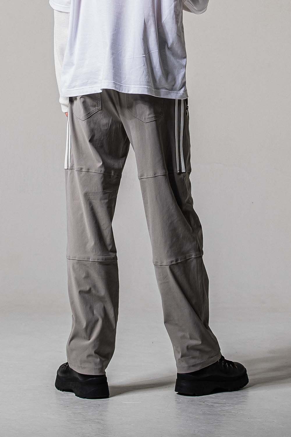 JOHNSON LINE NYLON WIDE PT / ジョンソン ナイロン ラインワイドパンツ