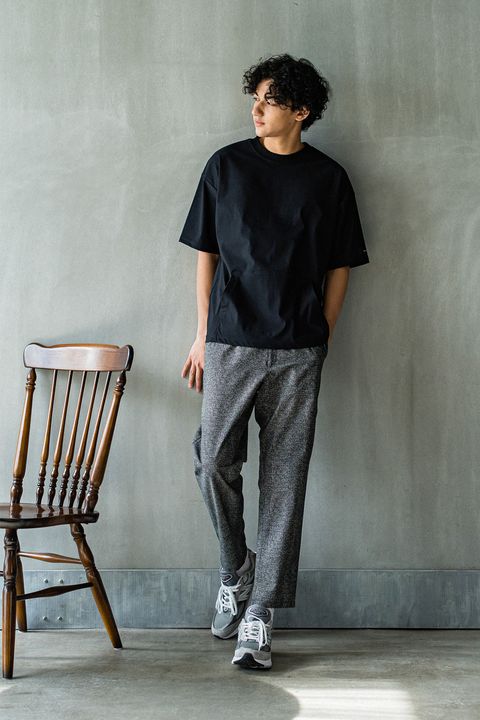 ＜RESOUND CLOTHING＞夏の人気素材、ストレッチ性と速乾性など、高機能ナイロンを使用した”PK OVER TEE”