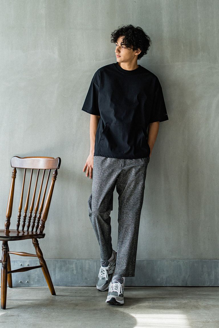 ＜RESOUND CLOTHING＞夏の人気素材、ストレッチ性と速乾性など、高機能ナイロンを使用した”PK OVER TEE”