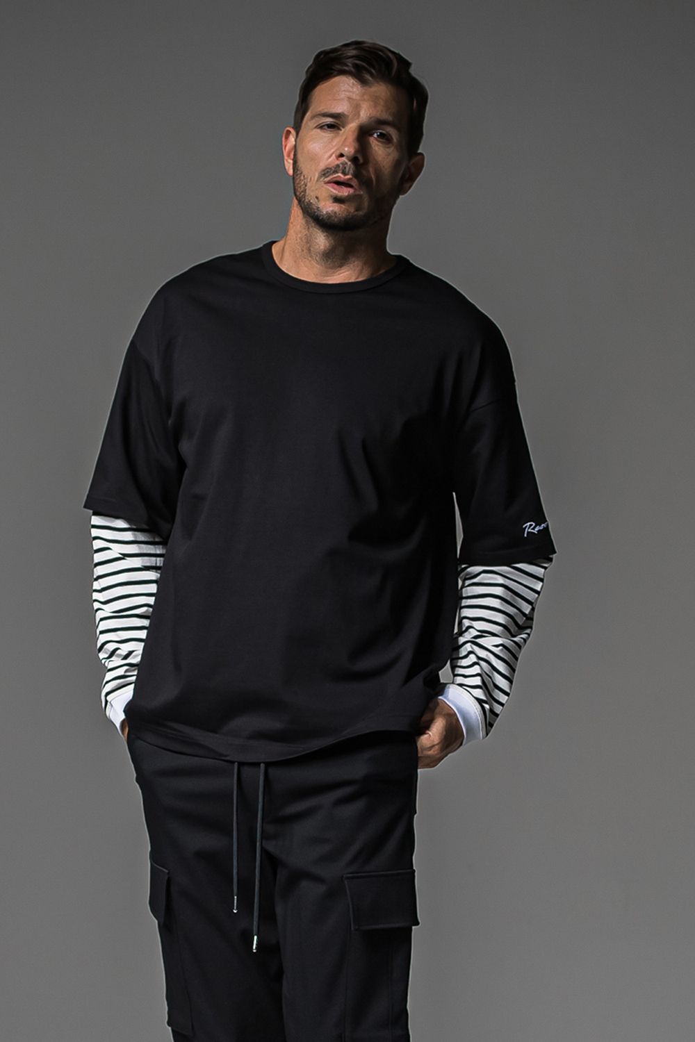 FAKE LAYERED LONG SLEEVE / フェイクレイヤード ロングスリーブ Tシャツ