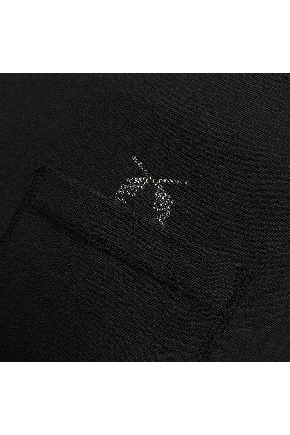 POCKET L/S T CRY / クロスガン クリスタル ポケット ロングスリーブ Tシャツ
