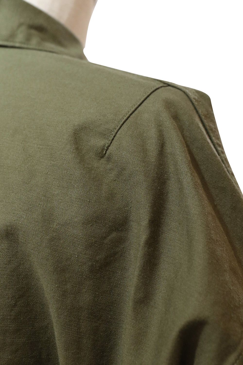 ORGANIC COTTON BACK SATIN UTILITY SHIRT / オーガニックコットン バックサテン ユーティリティ シャツ