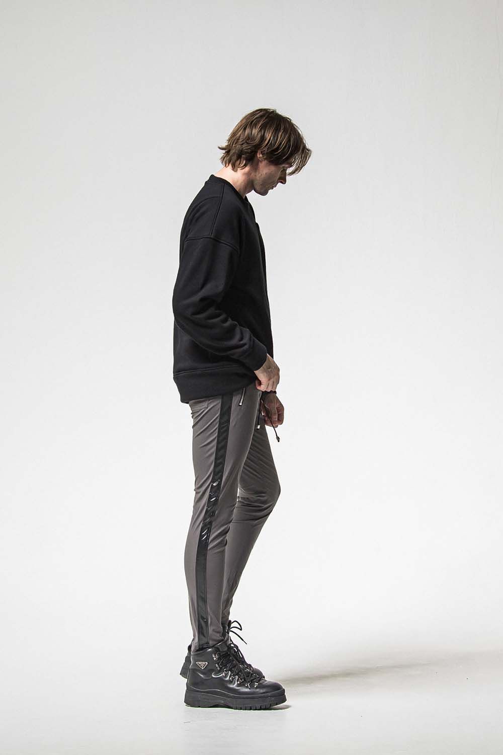 LEATHER LINE TRUCK PT / レザー ライン トラックパンツ
