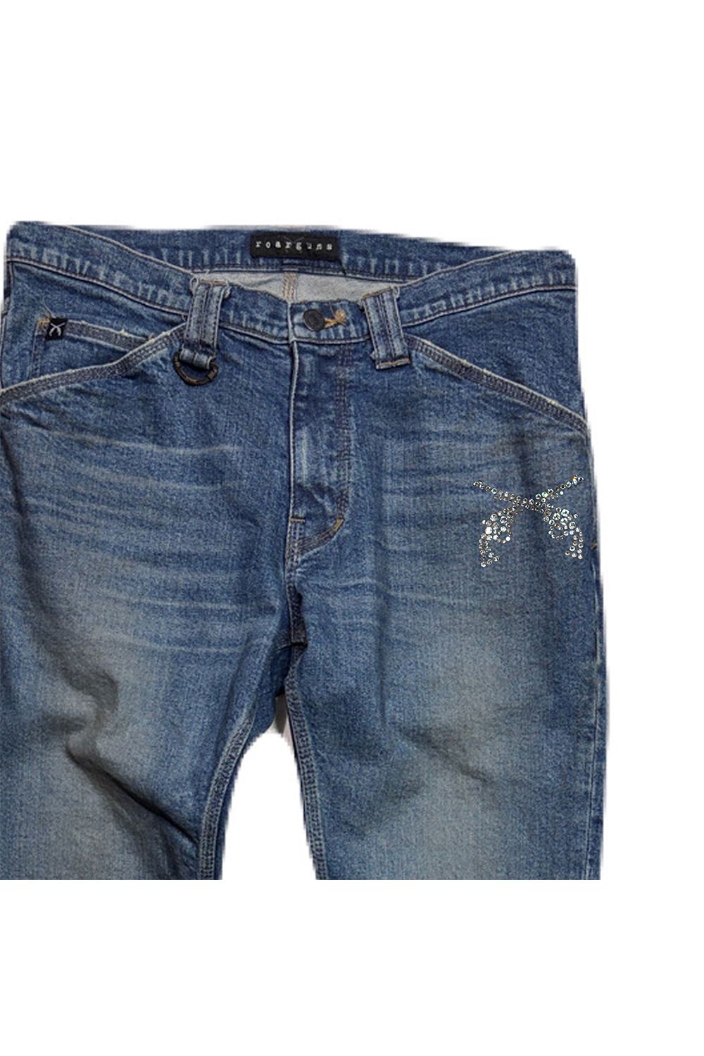 STRETCH DENIM PT CRY / ストレッチ デニム パンツ / クリスタル