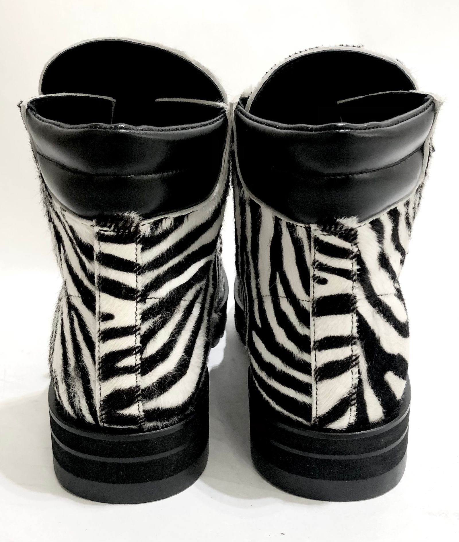 Zebra Hair Calf Velcro Boots / チーター ヘアカーフ ベルクロ ブーツ