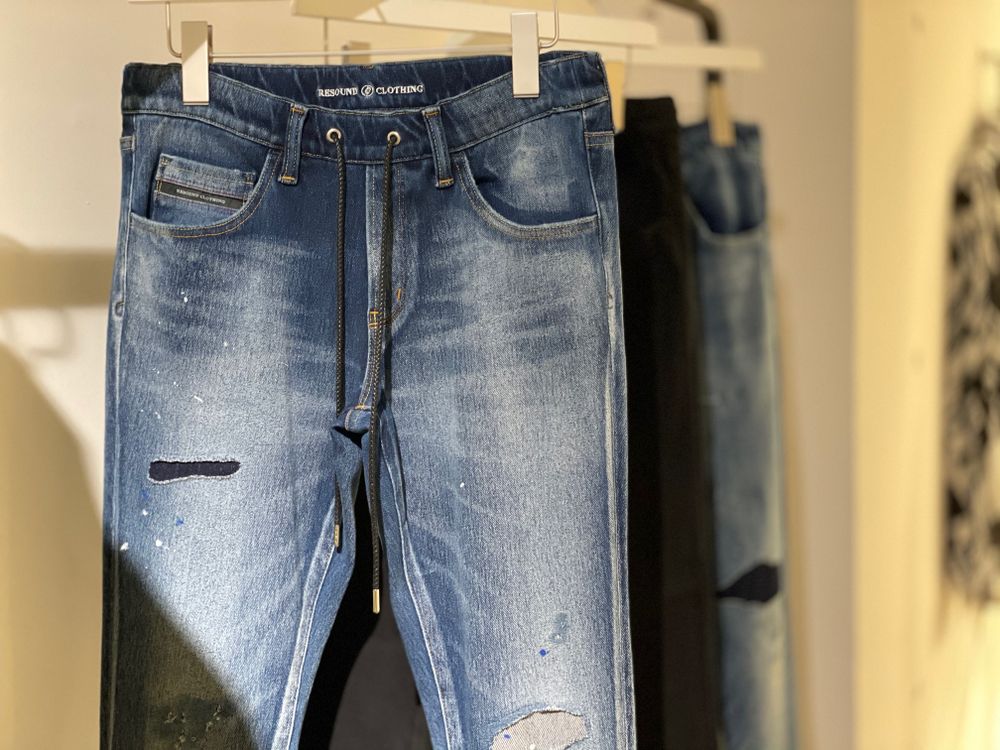 RESOUND CLOTHINGのジャージーンズ、Blind&Mickおすすめスタイル