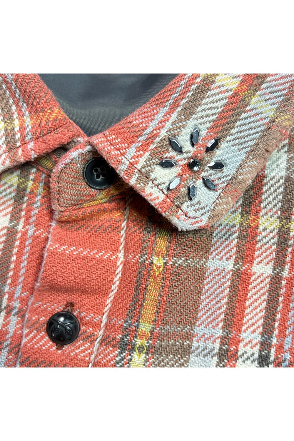 STUDS CHECK SH / スタッズ チェック シャツ