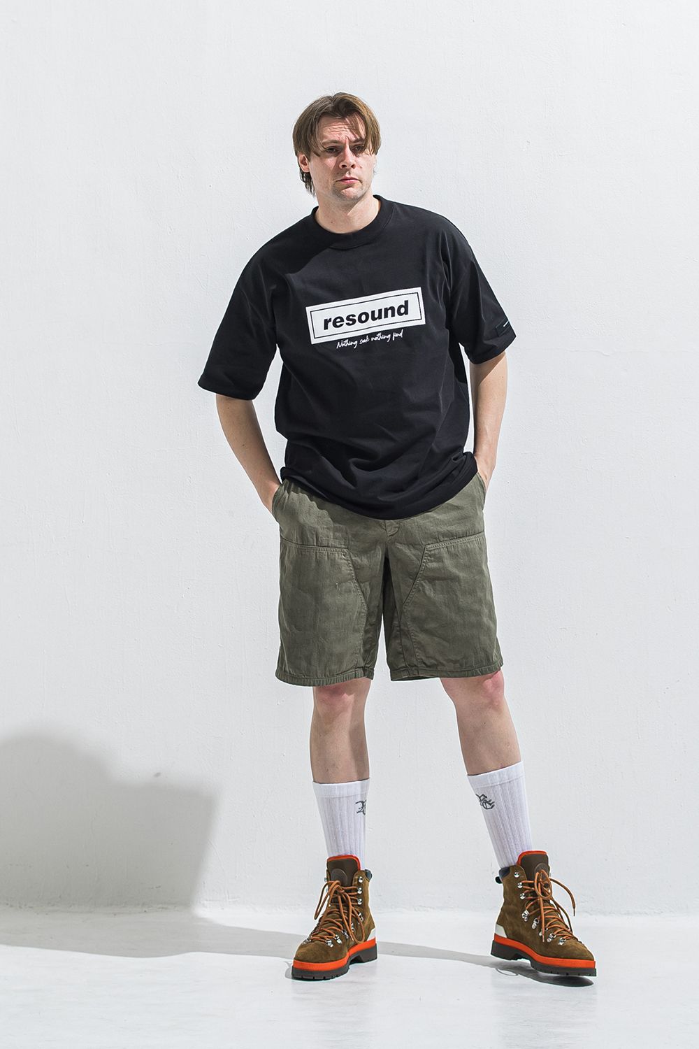 BOX OVER TEE / ボックスロゴ オーバー Tシャツ