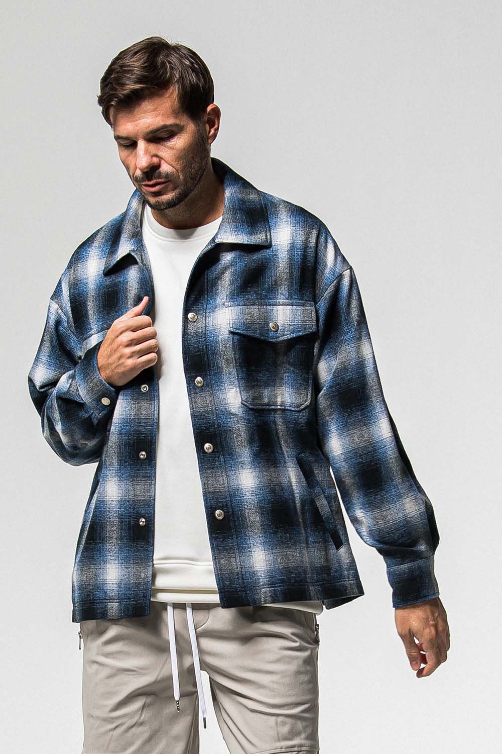 FLANNEL CHECK JK / フランネル チェック ジャケット