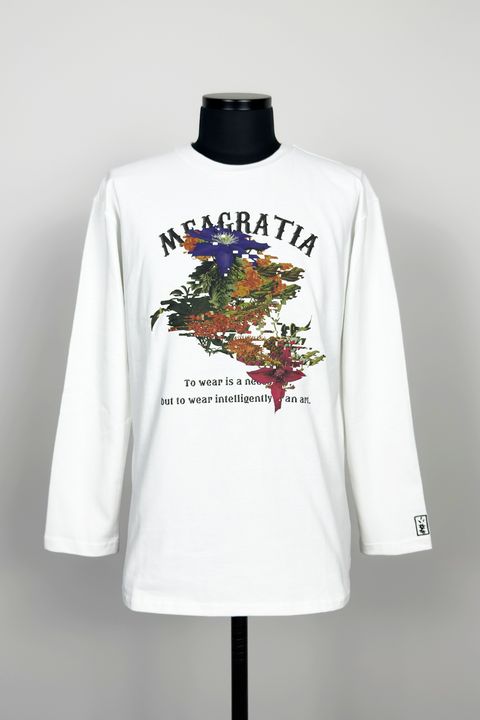 Print L/S Tee / プリント ロングスリーブ Tシャツ