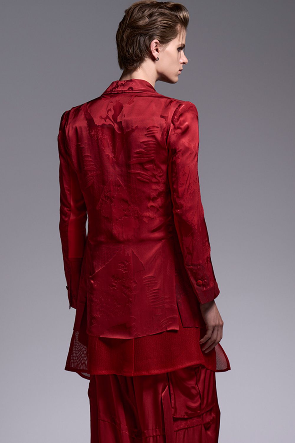 Shadow Butterfly Opal Layered Jacket / シャドウバタフライ オパール レイヤードジャケット