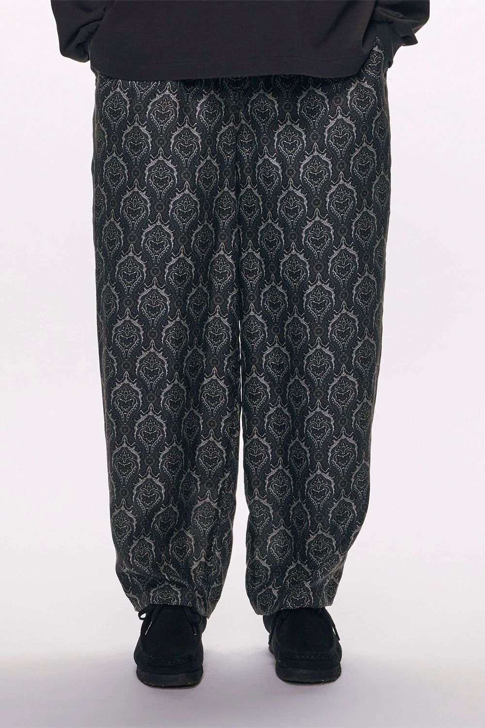 パンツ marka 24ss SILK PANTS HABUTAE SILK marka - HABUTAE SILK PANTS / シルク羽二重 パンツ | laid-back