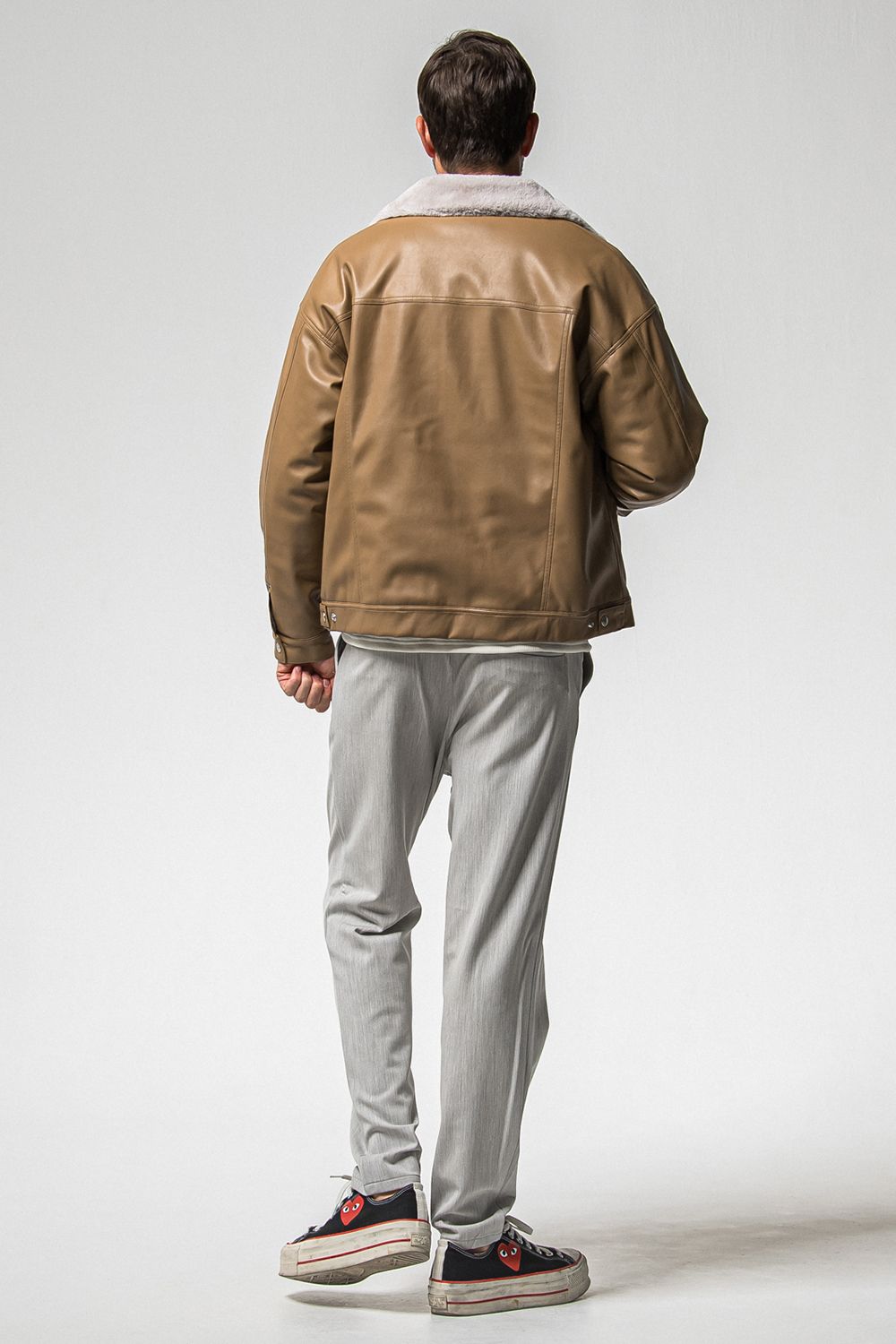 SUEDE FUR COVER ALL / スウェード ファー カバーオール