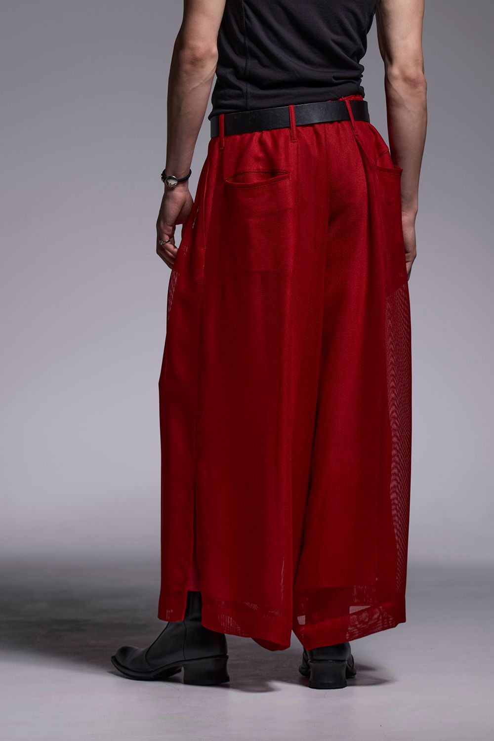 KARAMI Wide Tuck Slacks / カラミ ワイドタックスラックス