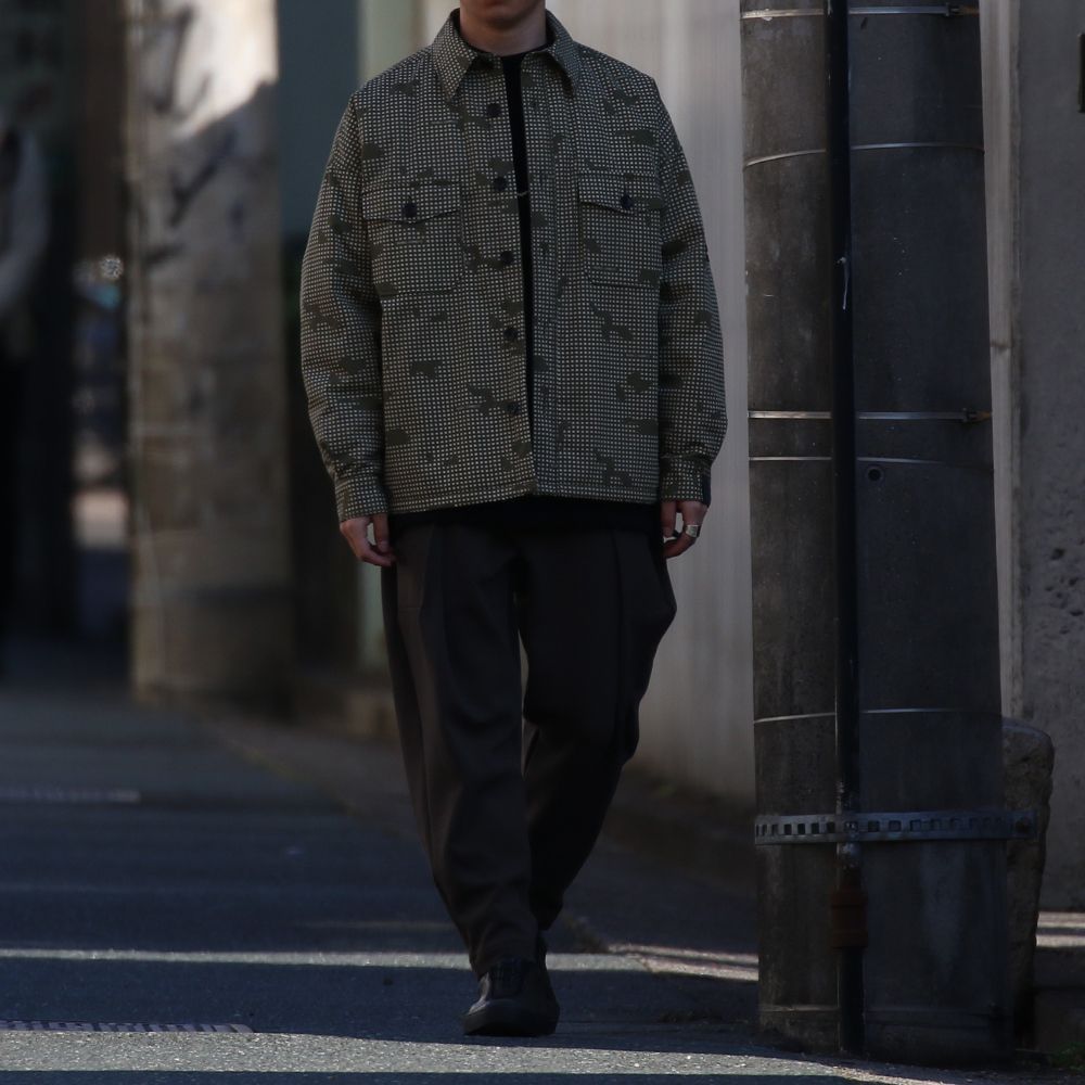 N.HOOLYWOOD REBEL FABRIC BY UNDERCOVER / CPO SHIRTを着用したおすすめスタイル