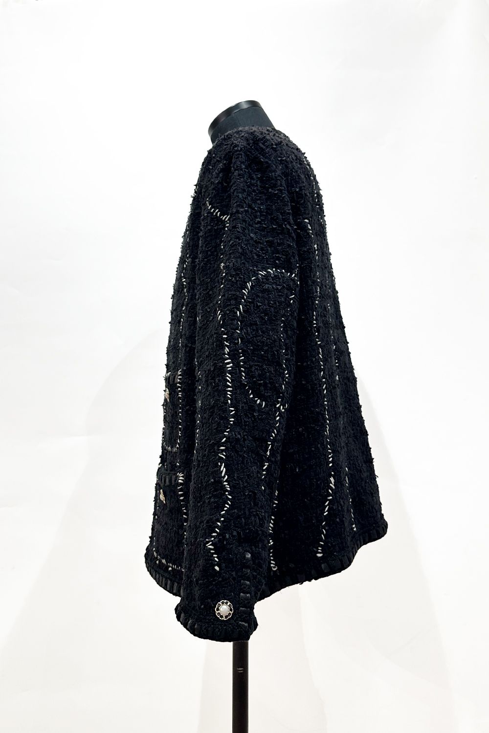 READYMADE - TWEED HOBO JACKET PEARL BUTTON / ツイード