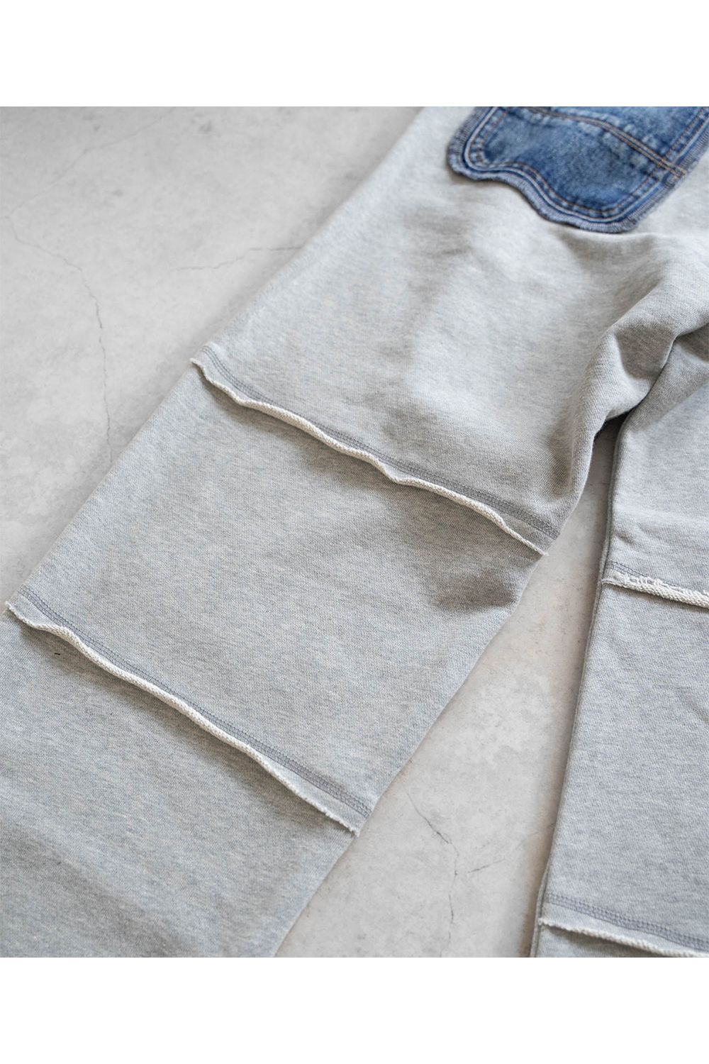 W KNEES SWEATPANTS / ダブルニー スウェットパンツ