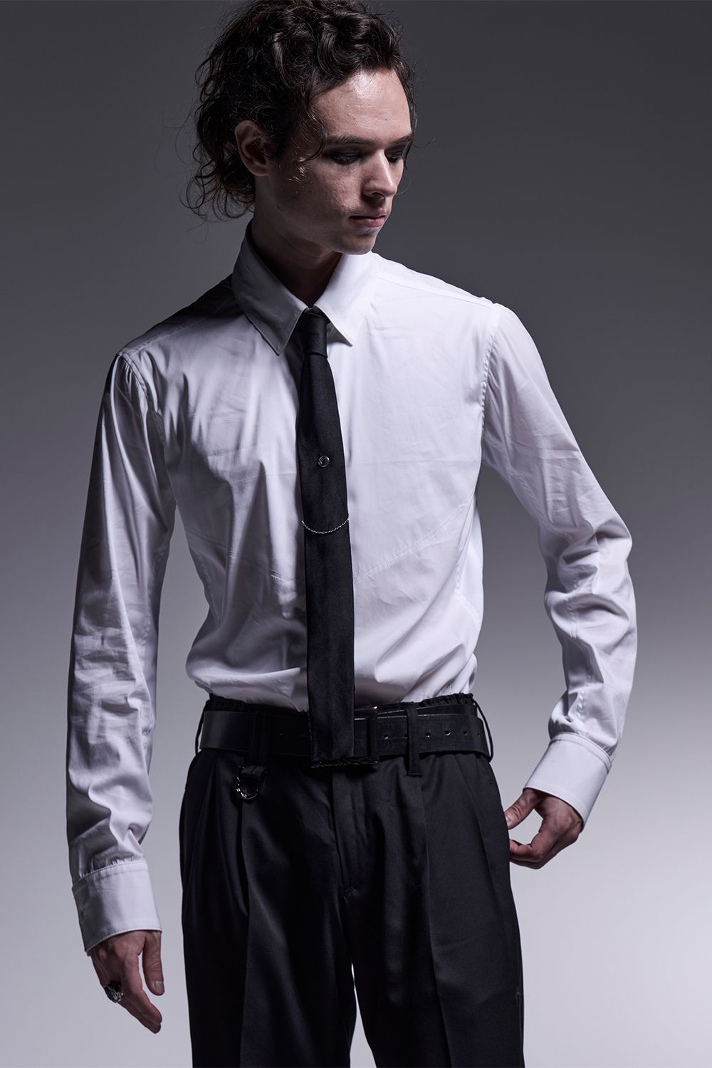 Silky Loan Side Rib Shirt / シルキーローン サイドリブシャツ