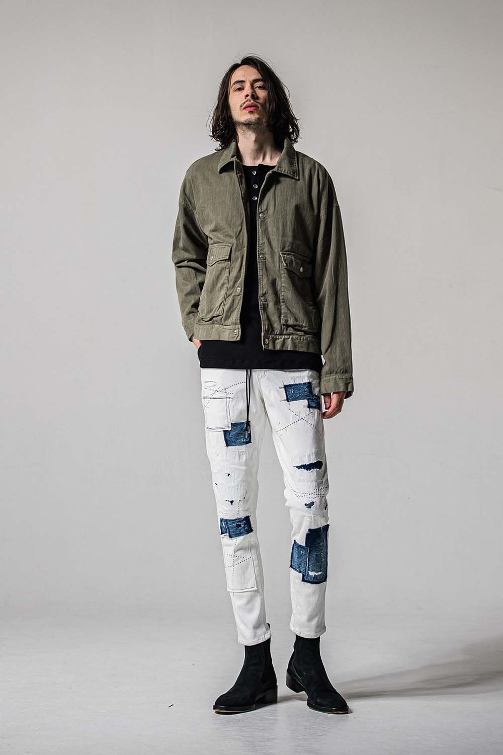 LDENIM AG FLIGHT JK / ライトデニム AG フライト ジャケット