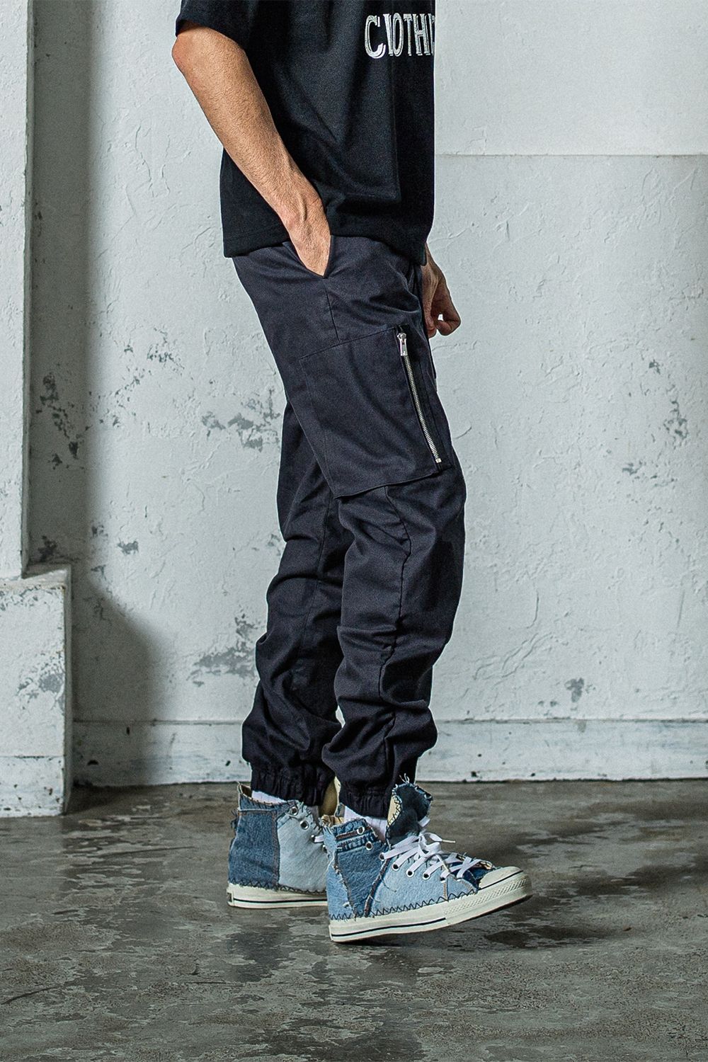 ⭐️RESOUND CLOTHING カーゴパンツ　カーキ⭐️ RESOUND CLOTHING - DAVID CARGO PANTS / デヴィッド カーゴ
