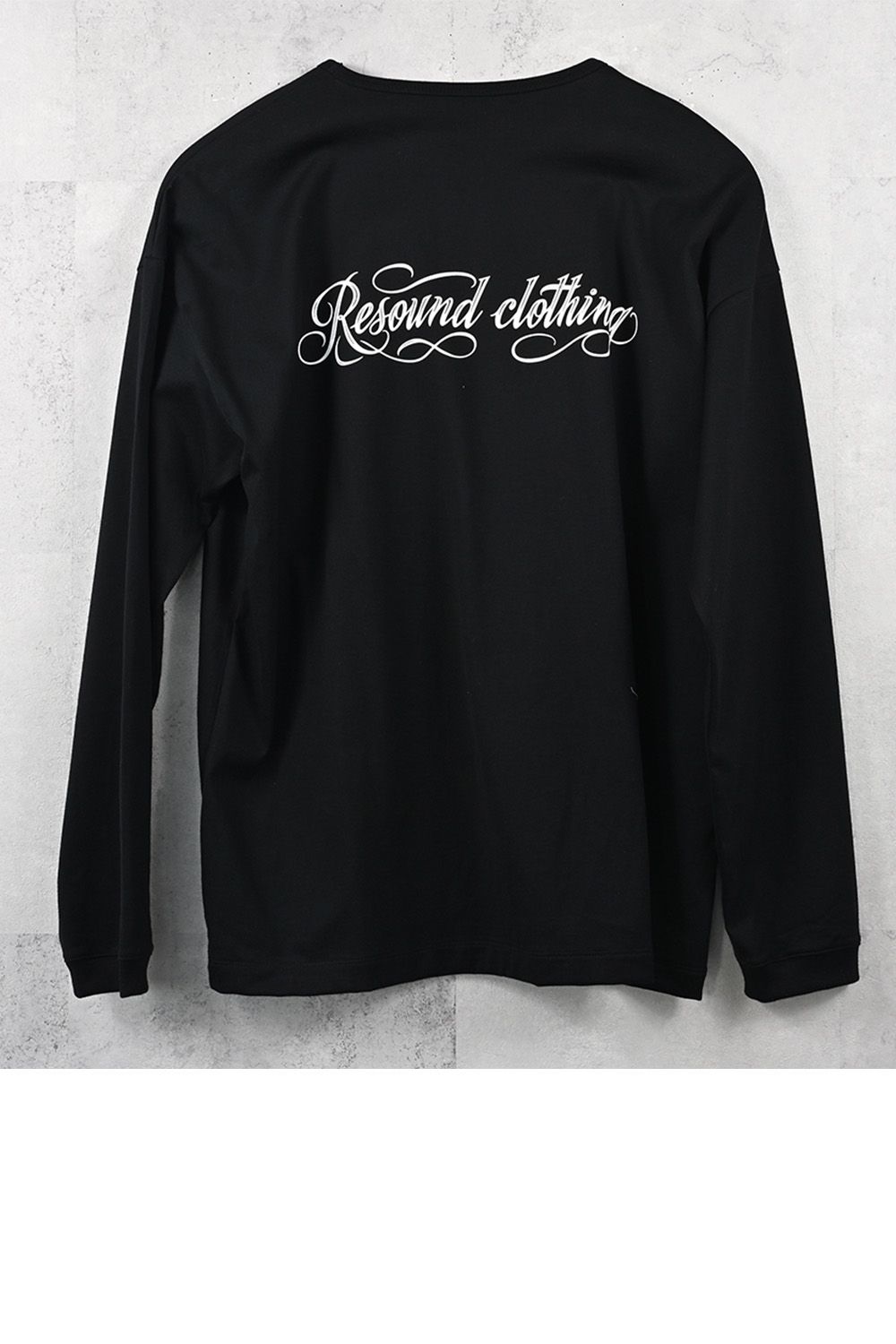 PIN ST RC OVER LONG SLEEVE TEE / ピンストライプ RC ロゴ  オーバー ロングスリーブ Tシャツ