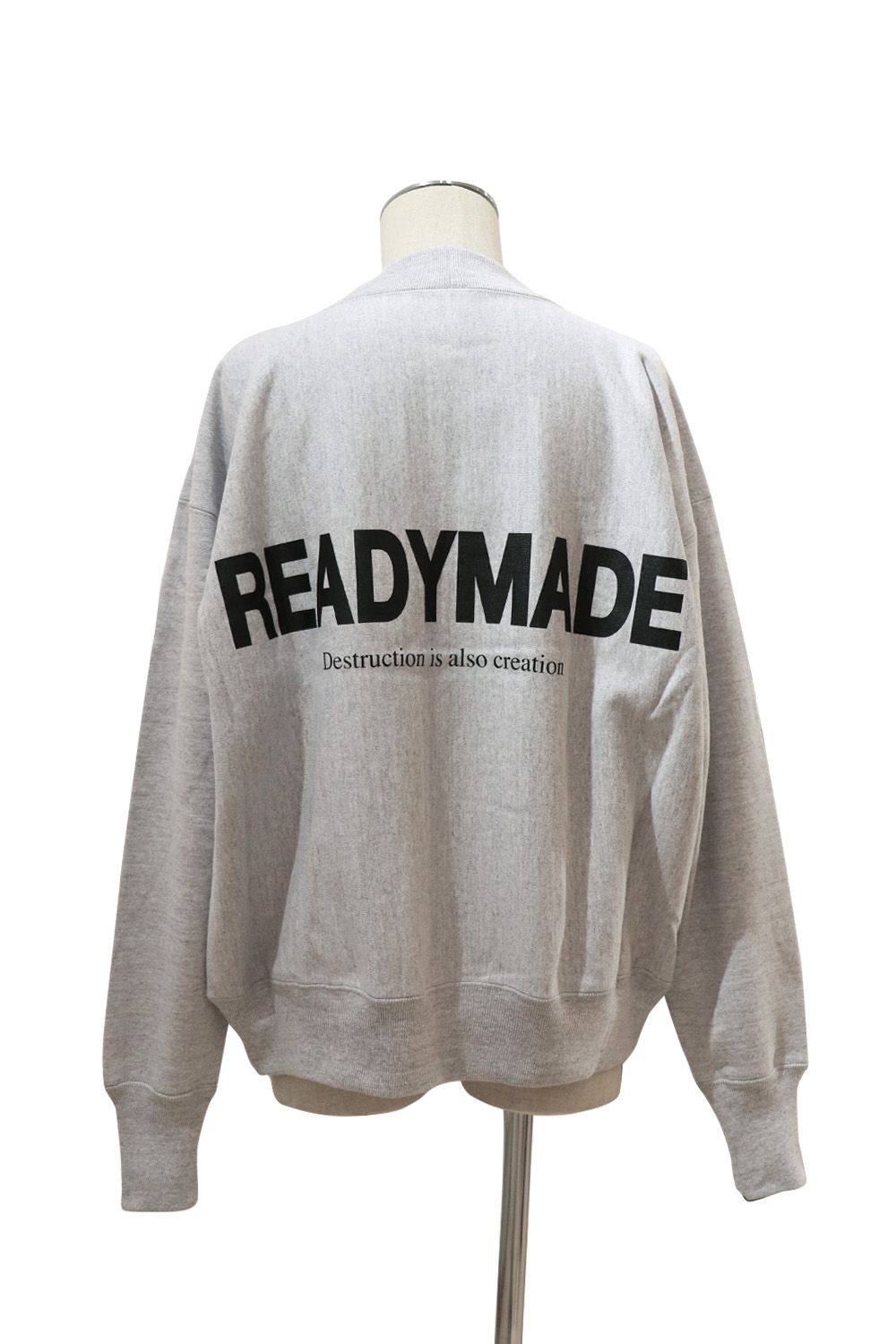 READYMADE - M-NECK SWT SMILE / モックネック スウェット スマイル