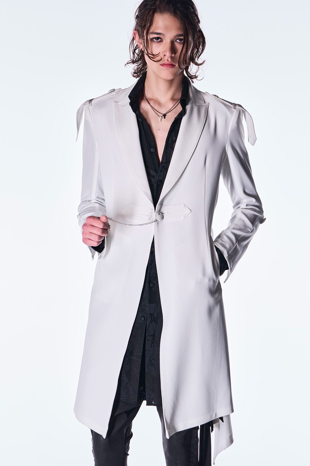 Back Satin Goth Jacket II / バックサテン ゴス ジャケット II