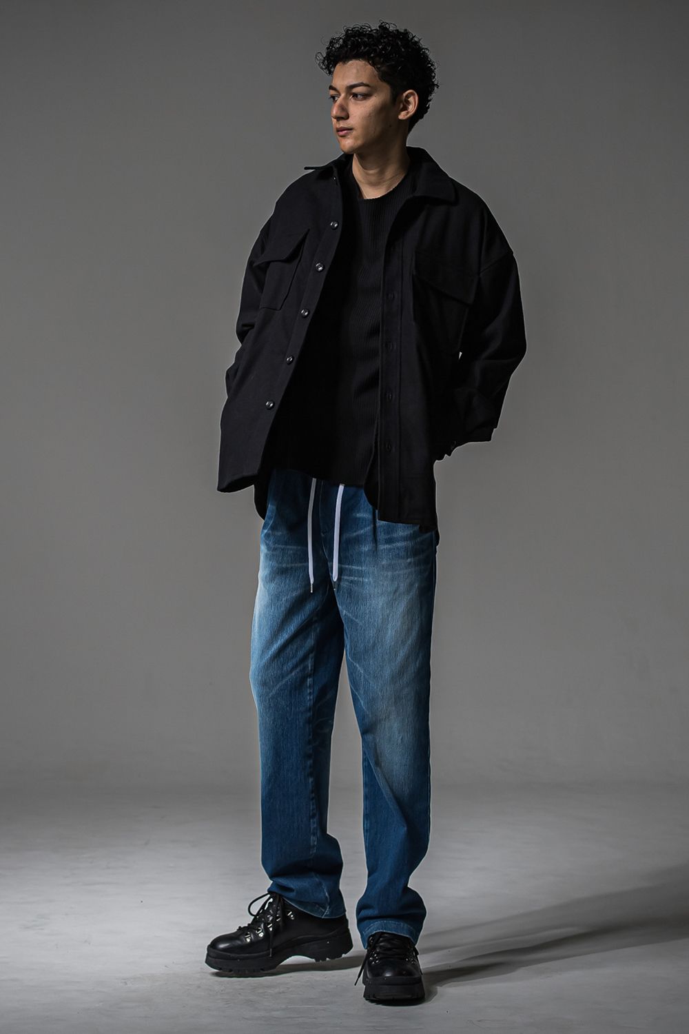 CUTOFF RAIL LONG SLEEVE / カットオフ ロングスリーブ