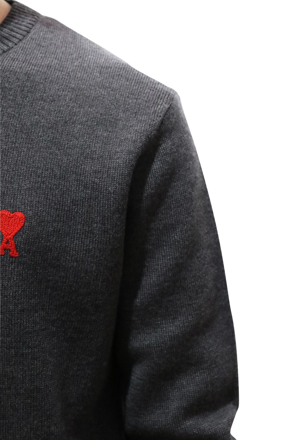AMI DE COEUR CREW NECK SWEATER / アミ ドゥ クール クルーネック セーター