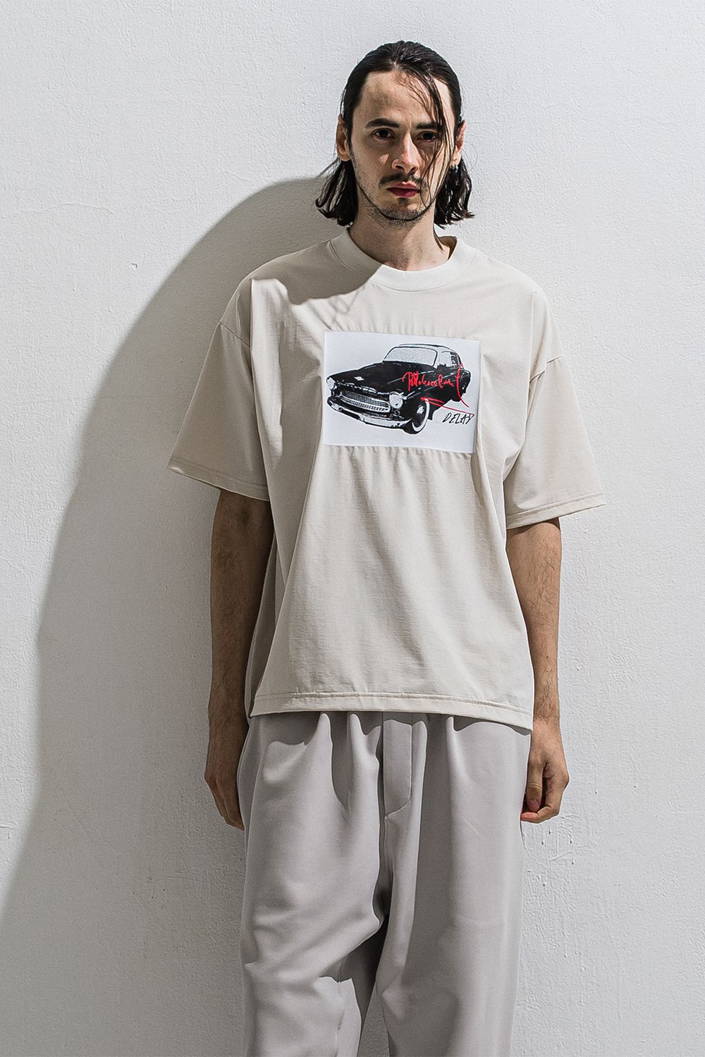 car overnylon T / ナイロン オーバーサイズTシャツ