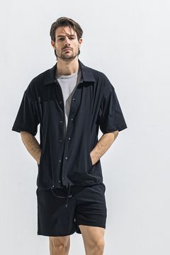 NYLON HALF COACH JACKET / ナイロン ハーフスリーブ コーチジャケット