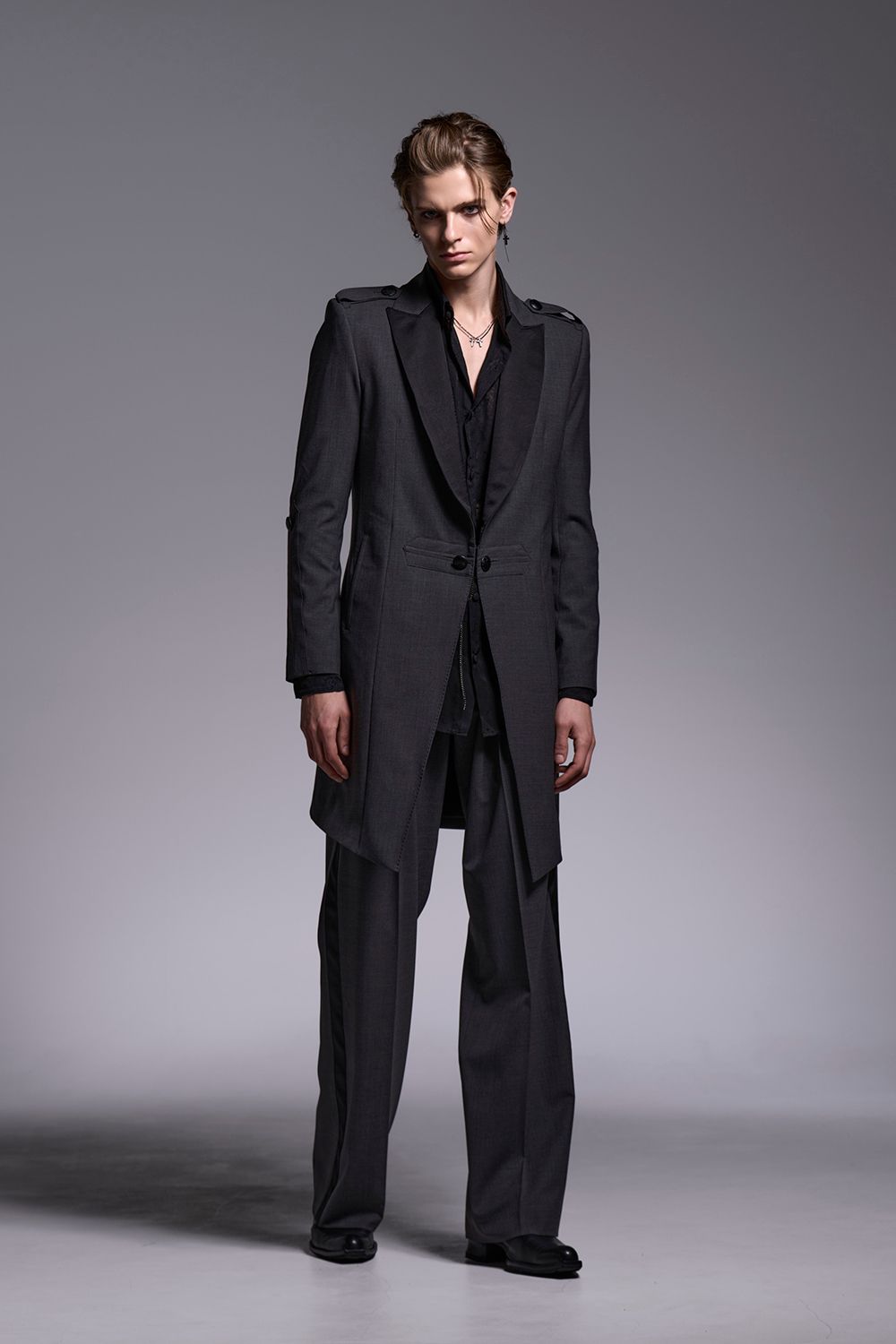 TWS Tropical Side Line Wide Slacks / TWSトロピカル サイドライン ワイドスラックス