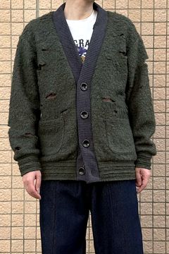 Loop tweed CD / ループ ツイード カーディガン