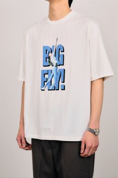 40/2 COTTON CIRCULAR KNIT Tee Yuji Takeuchi "kat" / オーガニックコットン フォトグラファー 竹内裕二 コラボレーション Tシャツ