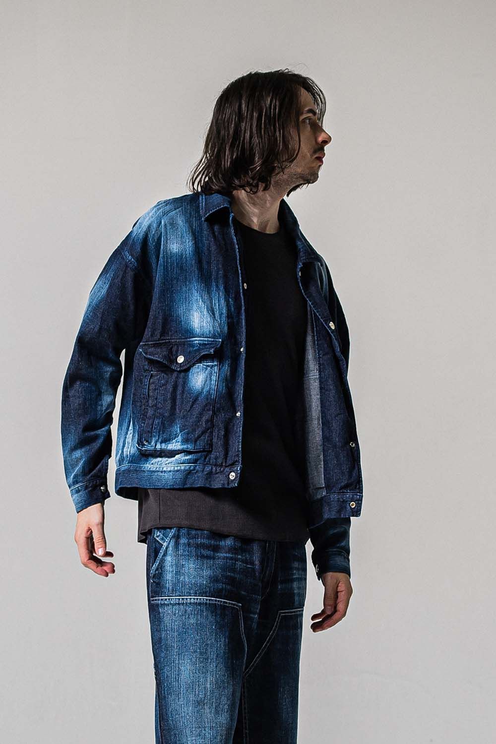 LDENIM AG FLIGHT JK / ライトデニム AG フライト ジャケット