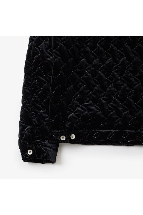 meagratia Velour quilting Blouson Style